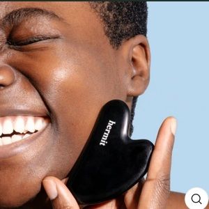 ❤️‍🔥BOGO FREE NEW hermit black Gua sha face tool skincare spa beauty tools